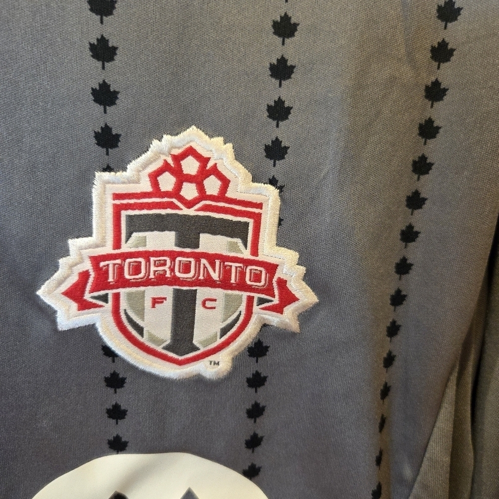 Adidas Toronto BMO Jersey Men's MLS Official Climacool Large Football Soccer - Picture 5 of 15
